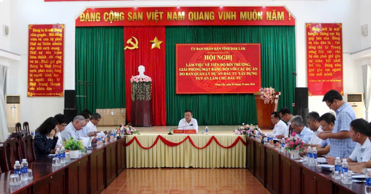 Đắk Lắk tập trung tháo gỡ vướng mắc, đẩy nhanh giải phóng mặt bằng các dự án trọng điểm