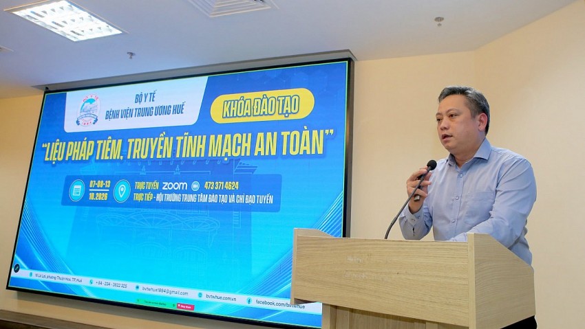 BVTW Huế: Chuẩn hóa an toàn tiêm truyền vì người bệnh hướng tới chuẩn Quốc tế JCI