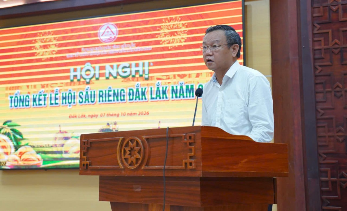 Đắk Lắk tổng kết Lễ hội Sầu riêng 2026, thúc đẩy kết nối thị trường và du lịch bền vững