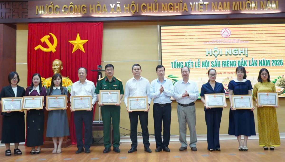 Đắk Lắk tổng kết Lễ hội Sầu riêng 2026, thúc đẩy kết nối thị trường và du lịch bền vững