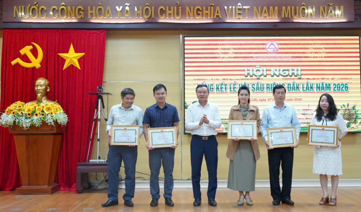 Đắk Lắk tổng kết Lễ hội Sầu riêng 2026, thúc đẩy kết nối thị trường và du lịch bền vững