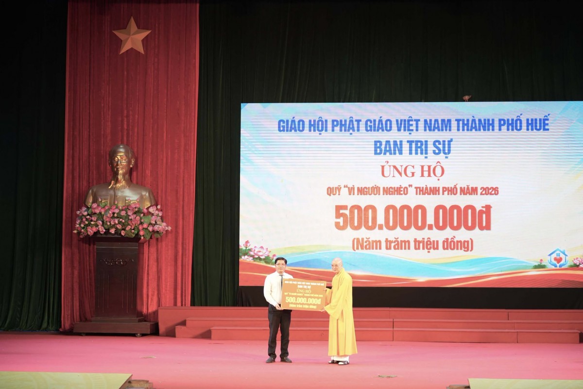 Tp. Huế lan tỏa tinh thần tương thân tương ái, chung tay vì người nghèo