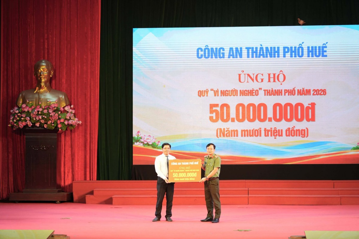 Tp. Huế lan tỏa tinh thần tương thân tương ái, chung tay vì người nghèo