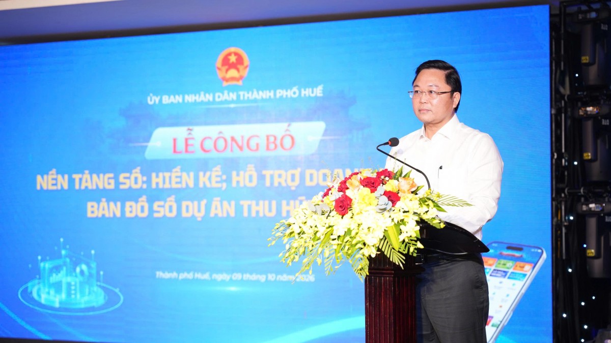 Thành phố Huế đẩy mạnh chuyển đổi số, kiến tạo động lực phát triển bền vững