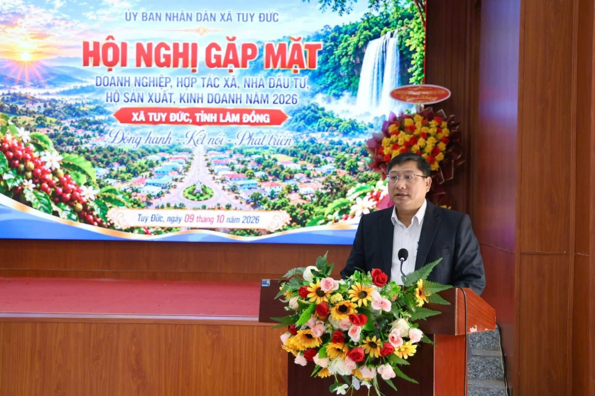 Lâm Đồng: Tuy Đức gặp mặt doanh nghiệp, kết nối thu hút đầu tư Lâm Đồng: Tuy Đức gặp mặt doanh nghiệp, kết nối thu hút đầu tư