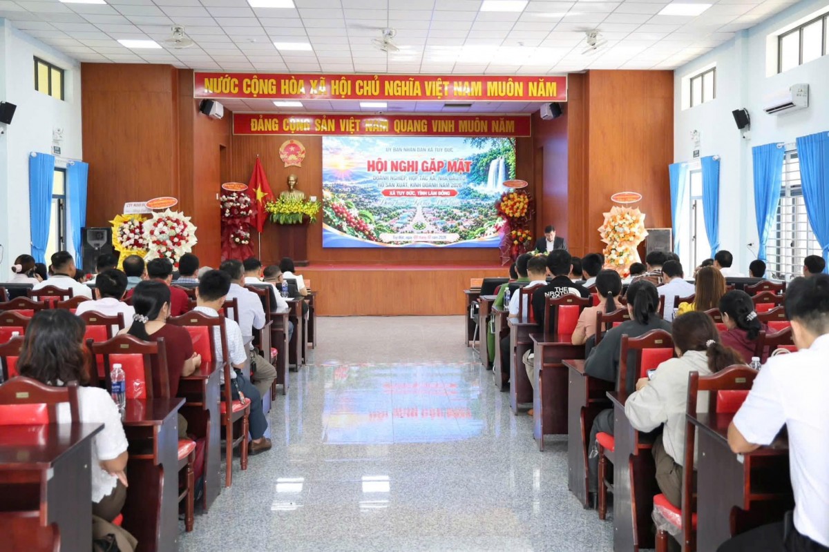 Lâm Đồng: Tuy Đức gặp mặt doanh nghiệp, kết nối thu hút đầu tư Lâm Đồng: Tuy Đức gặp mặt doanh nghiệp, kết nối thu hút đầu tư