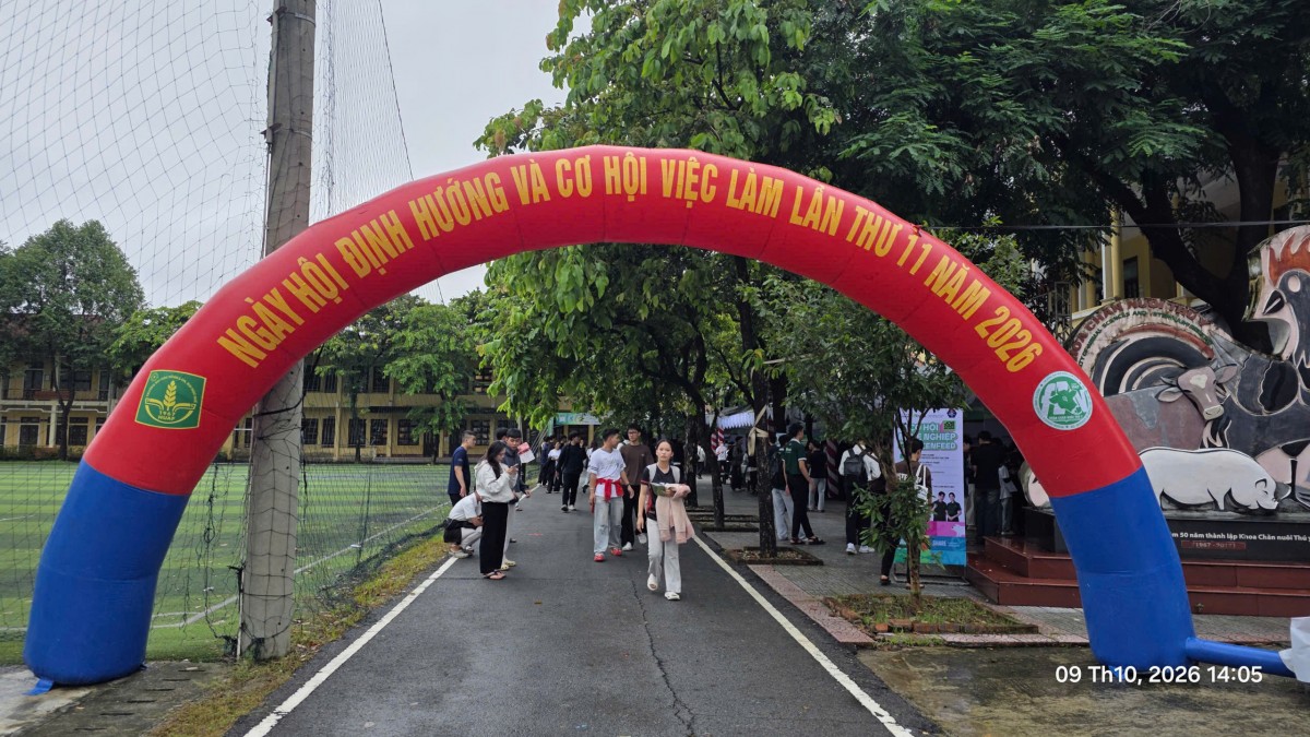 Ngày hội Chăn nuôi - Thú y 2026: Kết nối doanh nghiệp, mở rộng cơ hội việc làm