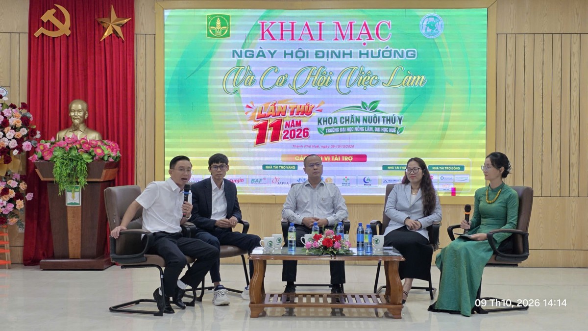 Ngày hội Chăn nuôi - Thú y 2026: Kết nối doanh nghiệp, mở rộng cơ hội việc làm