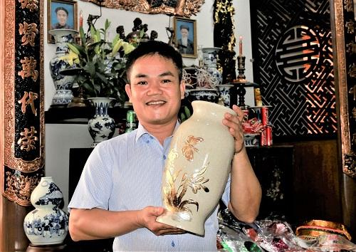 Người giữ lửa gốm Kim Lan bằng công nghệ nung thân thiện môi trường