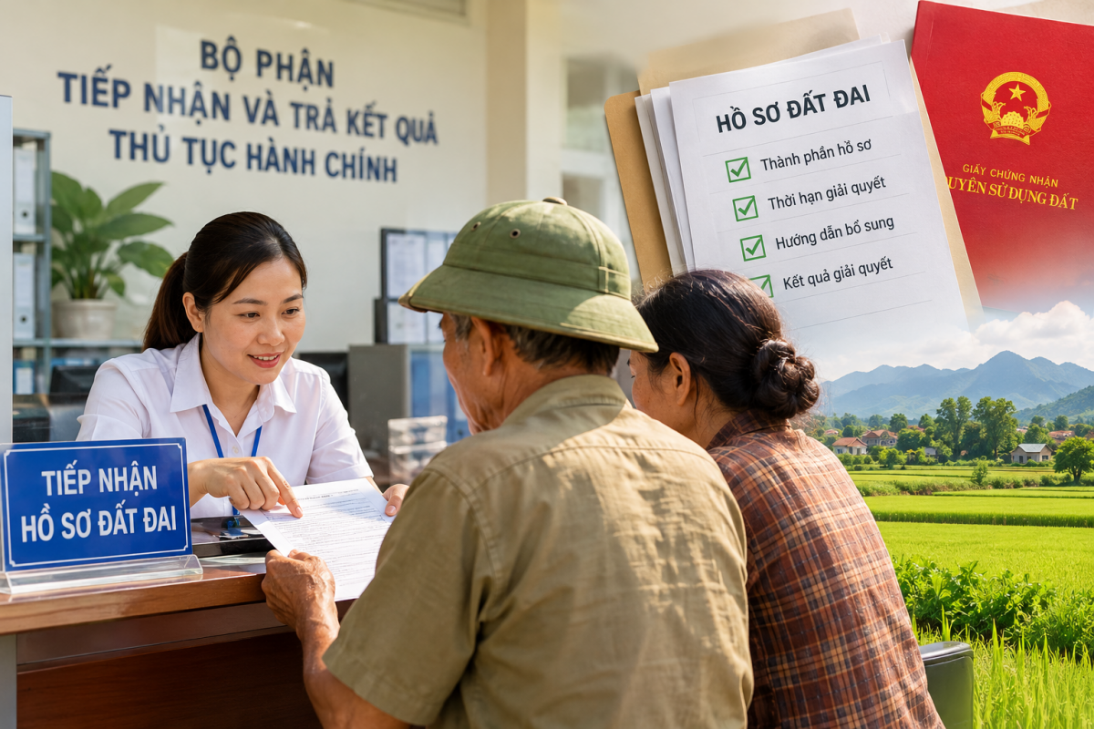 Đi làm thủ tục đất đai, người dân cần biết những gì?