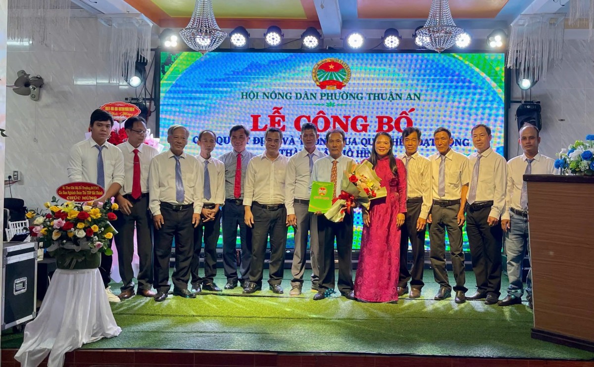 Hội Nông dân Thuận An ra mắt mô hình phòng chống thiên tai, xây dựng cộng đồng an toàn và thích ứng biến đổi khí hậu.