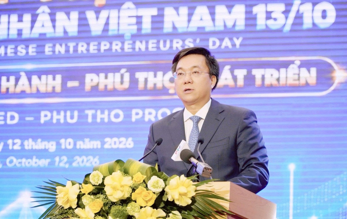 Gặp mặt Ngày Doanh nhân Việt Nam với chủ đề “Doanh nghiệp đồng hành - Phú Thọ phát triển”