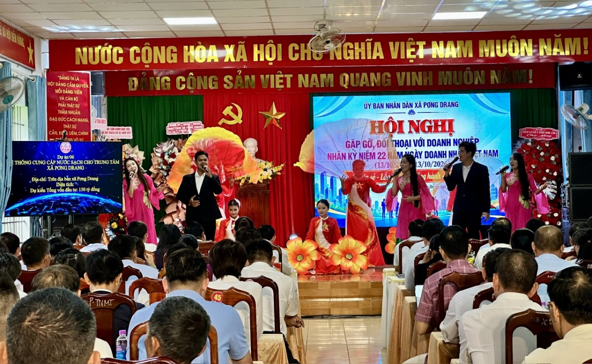 Đắk Lắk: Xã Pơng Drang chia sẻ, đồng hành cùng doanh nghiệp phát triển