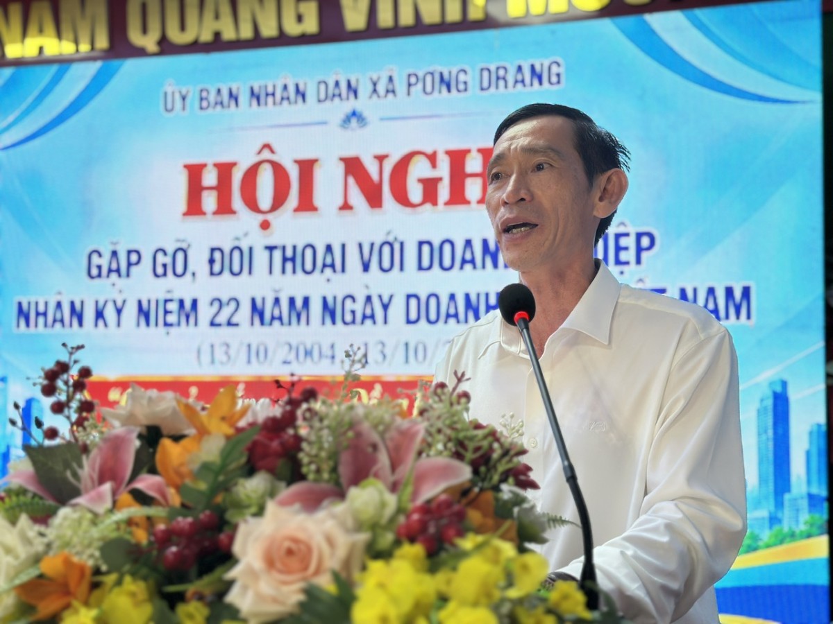 Đắk Lắk: Xã Pơng Drang chia sẻ, đồng hành cùng doanh nghiệp phát triển