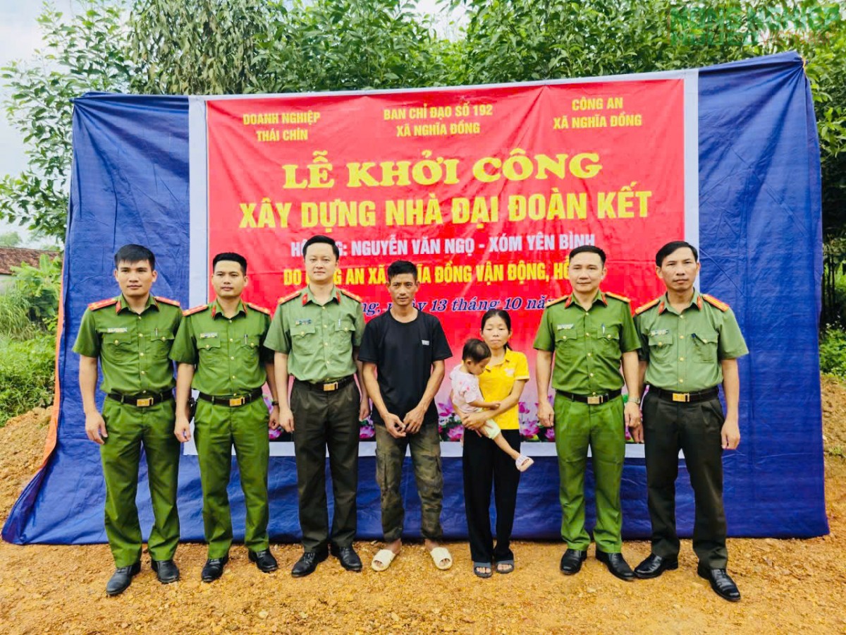 Nghĩa Đồng: Khởi công xây dựng, sửa chữa nhà ở cho hộ khó khăn và bàn giao nhà Đại đoàn kết