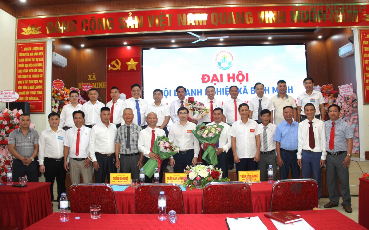 Hội Doanh nghiệp xã Bình Minh tổ chức đại hội lần thứ nhất, nhiệm kỳ 2026 - 2031