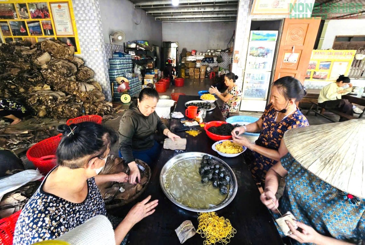 Vĩnh Tường gìn giữ nghề truyền thống làm bánh gai, tạo sinh kế cho người dân