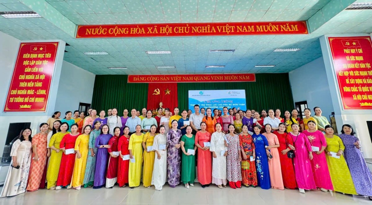 Lan tỏa yêu thương, tiếp sức phụ nữ đơn thân vượt khó
