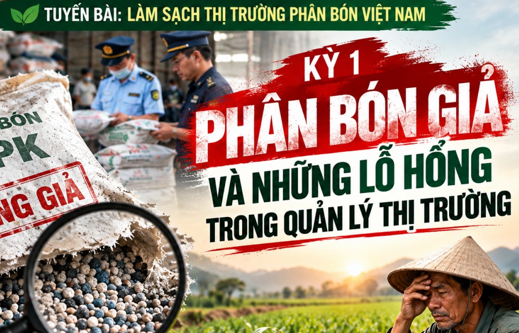 Làm sạch thị trường phân bón Việt Nam - Kỳ 1: Phân bón giả và những “lỗ hổng” trong quản lý