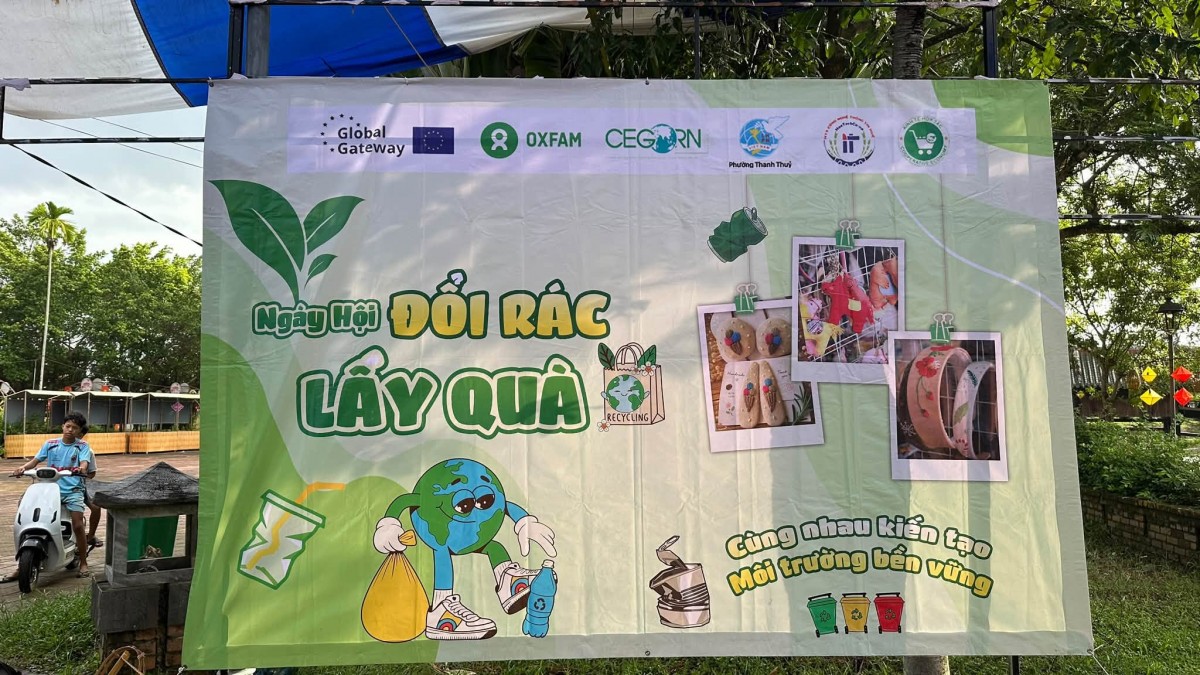 Đổi rác lấy quà xanh