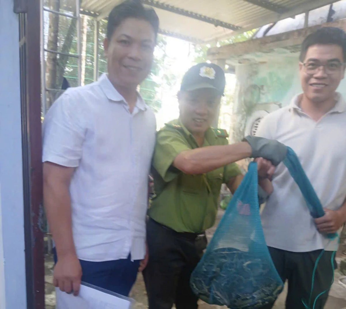 Trăn đất tại Phú Xuân, Huế – bảo vệ động vật hoang dã, gìn giữ đa dạng sinh học và hệ sinh thái tự nhiên.