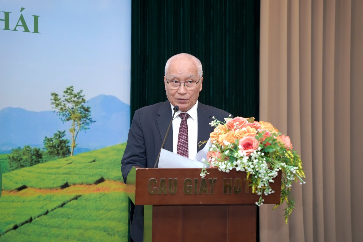 Ông Ngô Minh Hải, Chủ tịch Hội đồng quản trị Tập đoàn TH, chia sẻ hành trình phát triển nông nghiệp hữu cơ gắn với công nghệ, chuỗi sản xuất khép kín và trách nhiệm với cộng đồng.