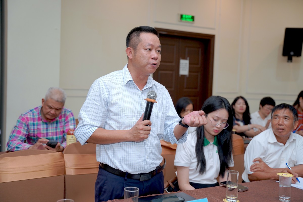 Ông Nguyễn Mạnh Hùng, Giám đốc sản xuất mảng nông nghiệp Công ty Cổ phần Nông nghiệp BAF Việt Nam