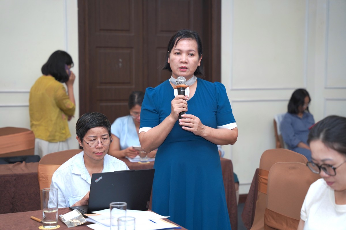 TS Trần Thị Thanh Bình, Giám đốc Trung tâm Nông nghiệp hữu cơ, Trường Đại học Lâm nghiệp