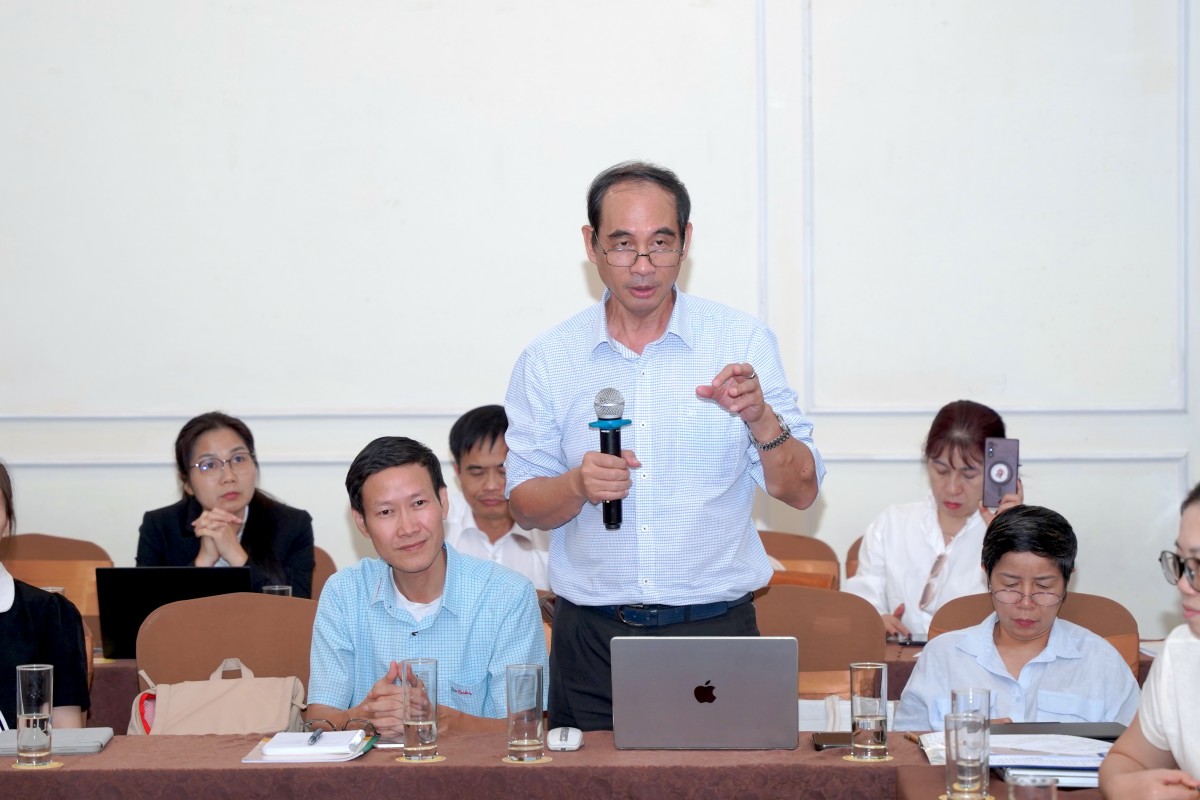 PGS.TS Đào Thế Anh, Chủ tịch Hội Khoa học phát triển nông thôn Việt Nam.