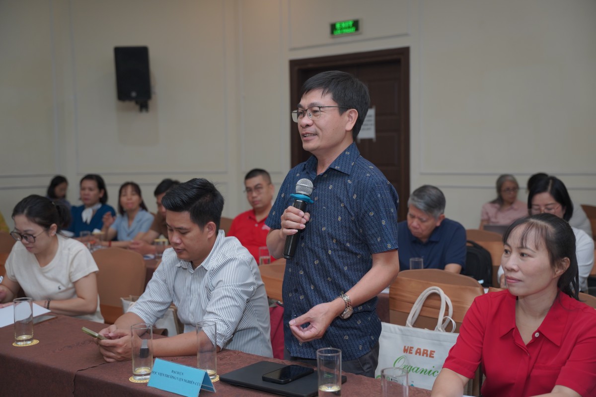 TS Lê Mai Nhất, Trưởng phòng Khoa học và Hợp tác quốc tế, Viện Bảo vệ thực vật.