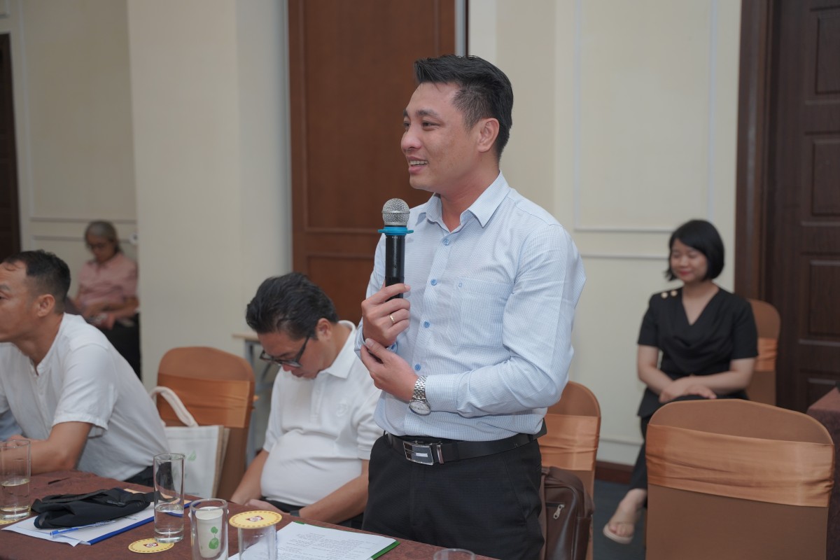 Ông Đoàn Tấn Đạt, Giám đốc HTX Tấn Đạt.