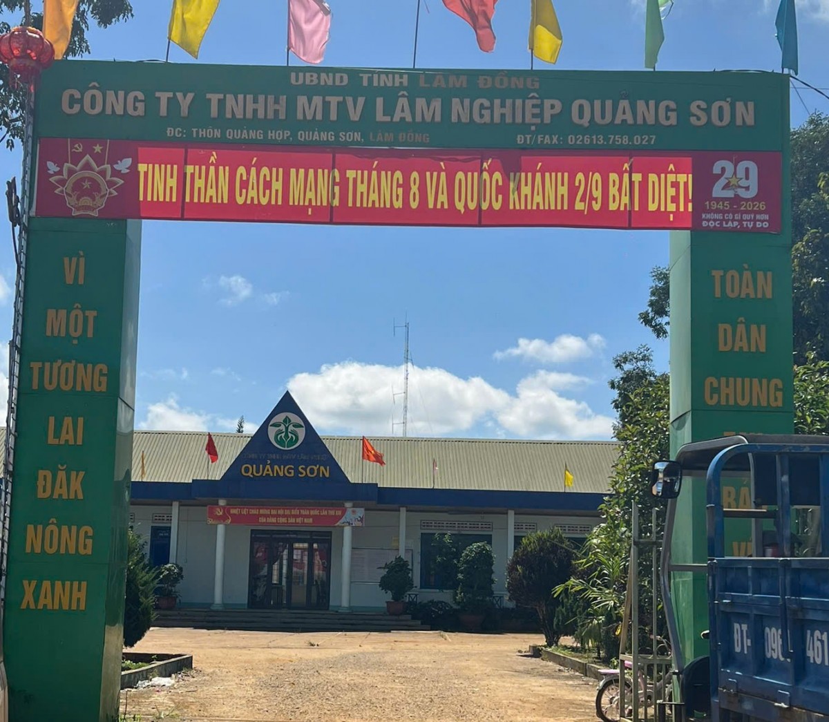 Xử phạt Công ty Lâm nghiệp Quảng Sơn vì hành vi tự ý chuyển đổi đất rừng sản xuất