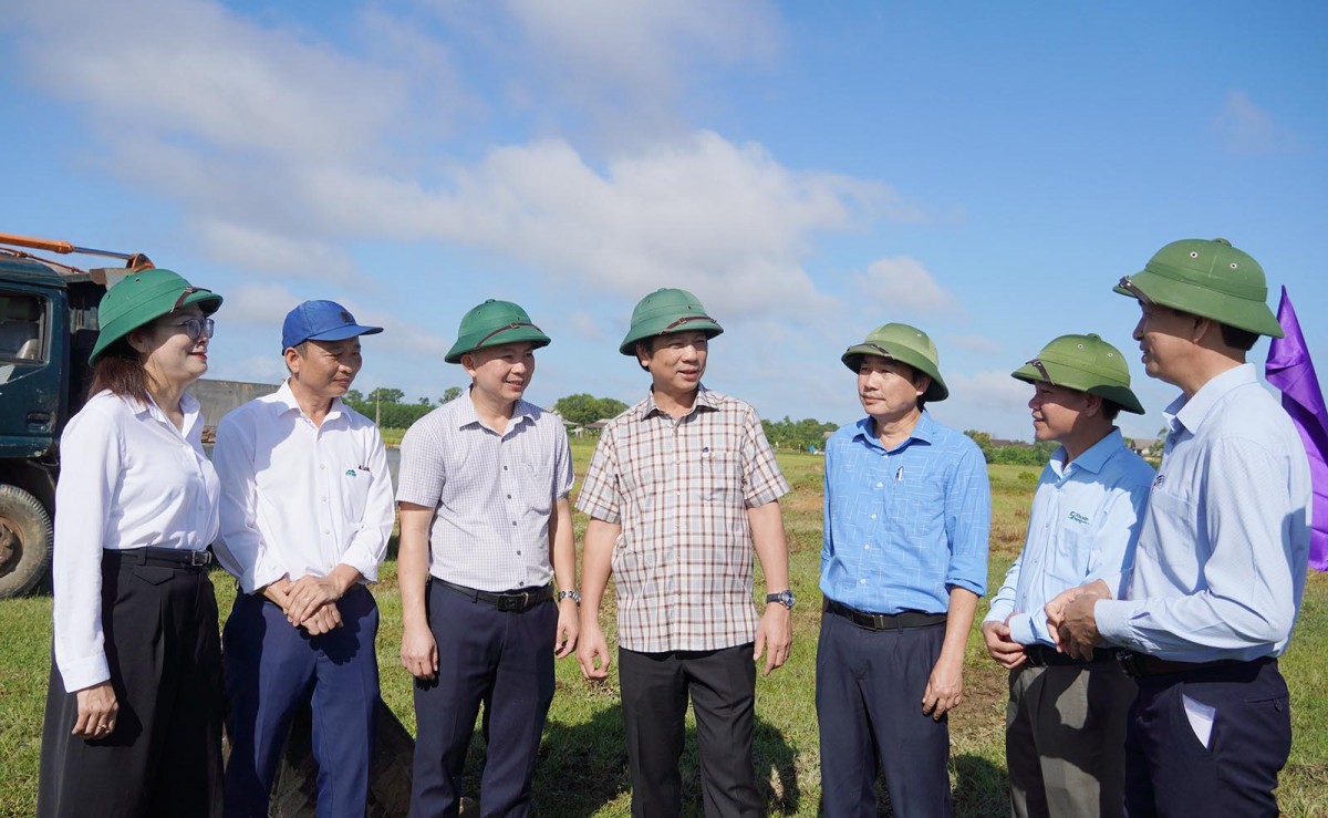 Quảng Trị: Thực hiện dồn điền, đổi thửa gắn với phát triển vùng nguyên liệu lúa tại xã Vĩnh Thuỷ