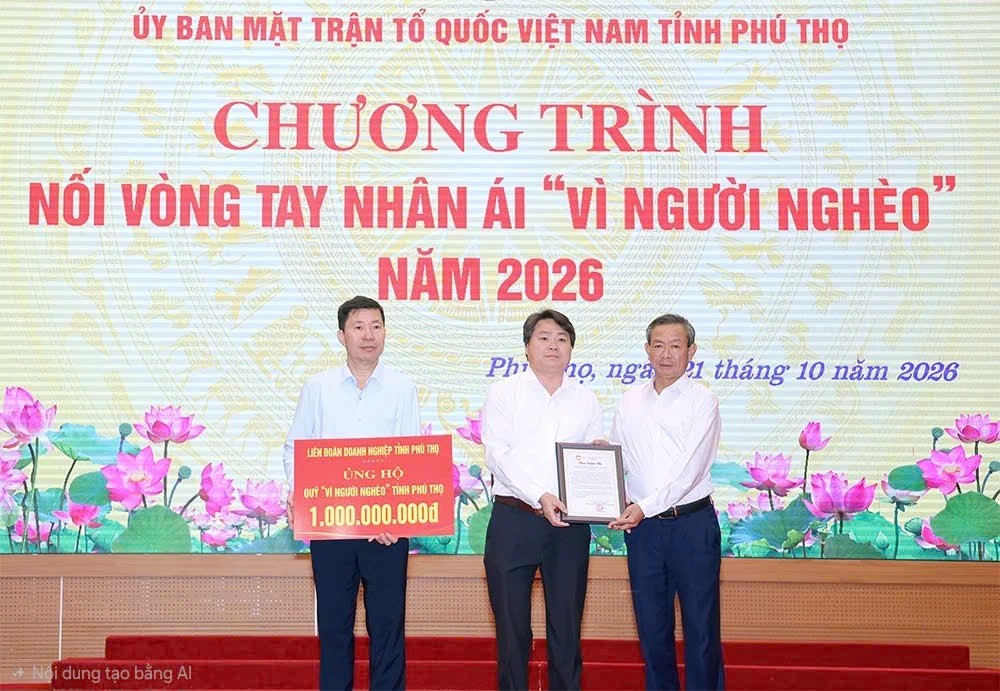870 đơn vị, cá nhân đăng ký ủng hộ Quỹ “Vì người nghèo” tỉnh Phú Thọ