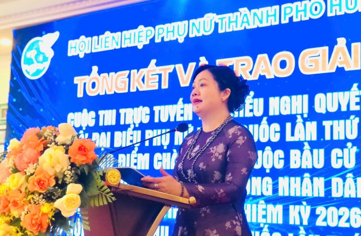 Phụ nữ thành phố Huế chủ động, sáng tạo, trách nhiệm trong phong trào thi đua và công trình vì cộng đồng.