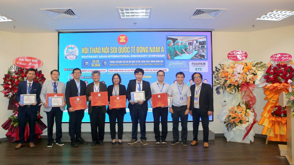 Hội thảo Nội soi Quốc tế Đông Nam Á 2026: BVTW Huế kết nối chuyên sâu