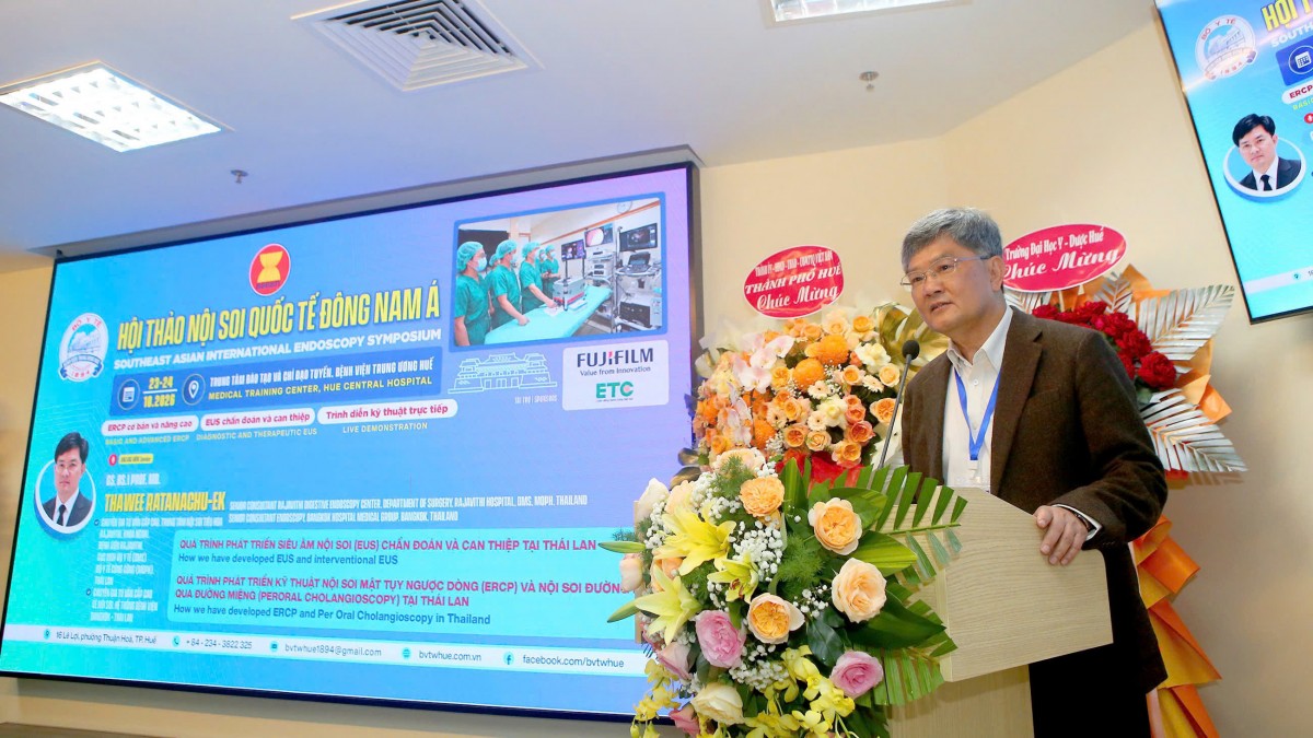 Hội thảo Nội soi Quốc tế Đông Nam Á 2026: BVTW Huế kết nối chuyên sâu
