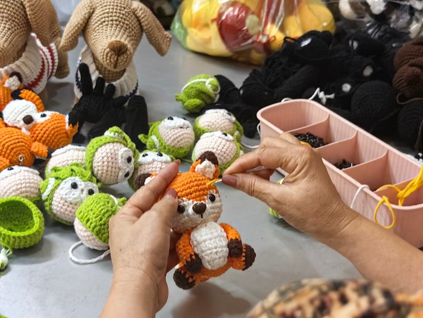 Sản phẩm của công ty rất đa dạng. Ảnh: Duy Tùng