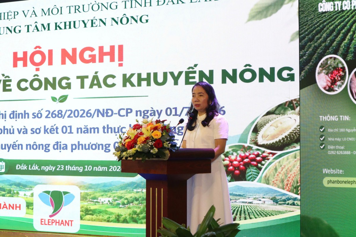 Đắk Lắk tháo gỡ khó khăn để nâng cao hiệu quả công tác khuyến nông tại địa phương 2 cấp