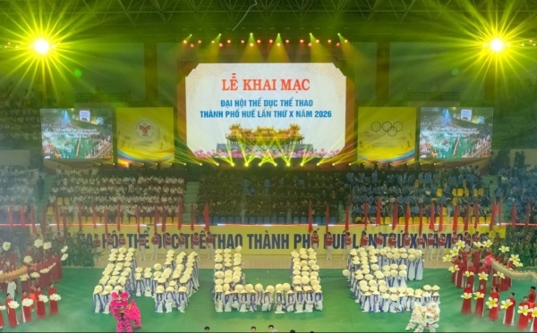Đại hội TDTT Huế lần thứ X - 2026: Khát vọng vươn tầm, hướng tới phát triển bền vững