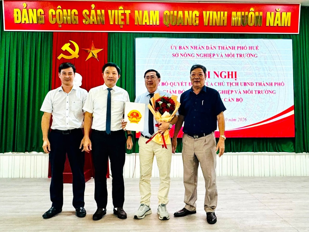 TP Huế kiện toàn bộ máy quản lý rừng, bảo tồn thiên nhiên và dịch vụ nông nghiệp