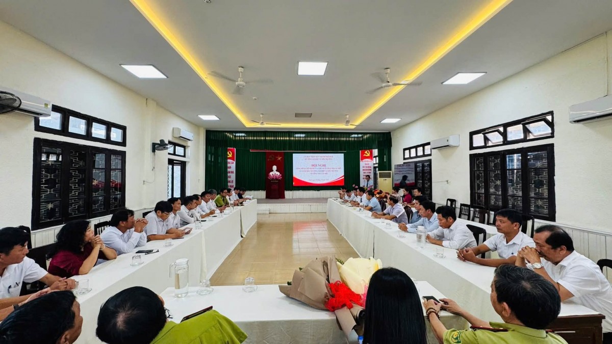 TP Huế kiện toàn bộ máy quản lý rừng, bảo tồn thiên nhiên và dịch vụ nông nghiệp