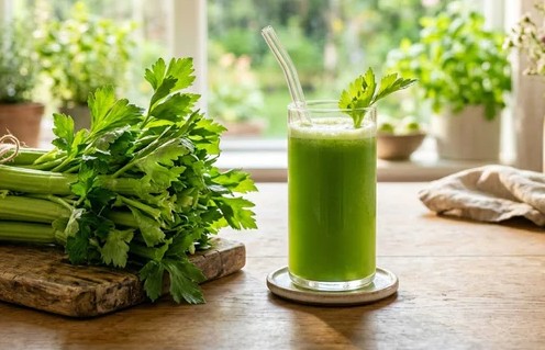 5 lợi ích sức khỏe khi uống nước ép cần tây mỗi ngày