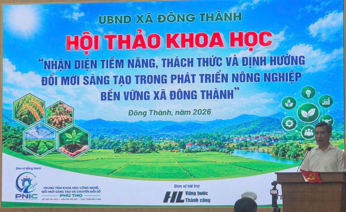 Xã Đông Thành (Phú Thọ): Đổi mới sáng tạo để bứt phá cho nông nghiệp bền vững