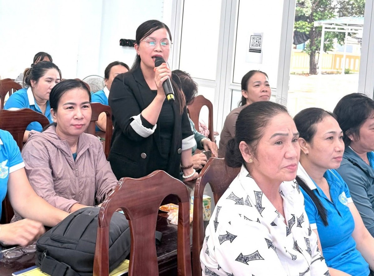 Phụ nữ Thuận An hướng tới tiêu dùng xanh, bảo vệ sức khỏe cộng đồng