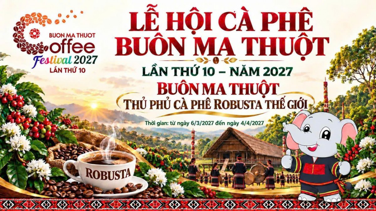Đắk Lắk định vị thương hiệu Buôn Ma Thuột - Thủ phủ Cà phê Robusta thế giới