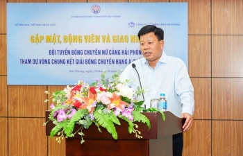 Bóng chuyền nữ Cảng Hải Phòng quyết tâm đạt thành tích cao tại Vòng chung kết hạng A năm 2026.