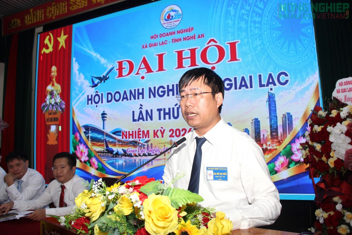 Đại hội Hội Doanh nghiệp xã Giai Lạc lần thứ nhất, nhiệm kỳ 2026 – 2031