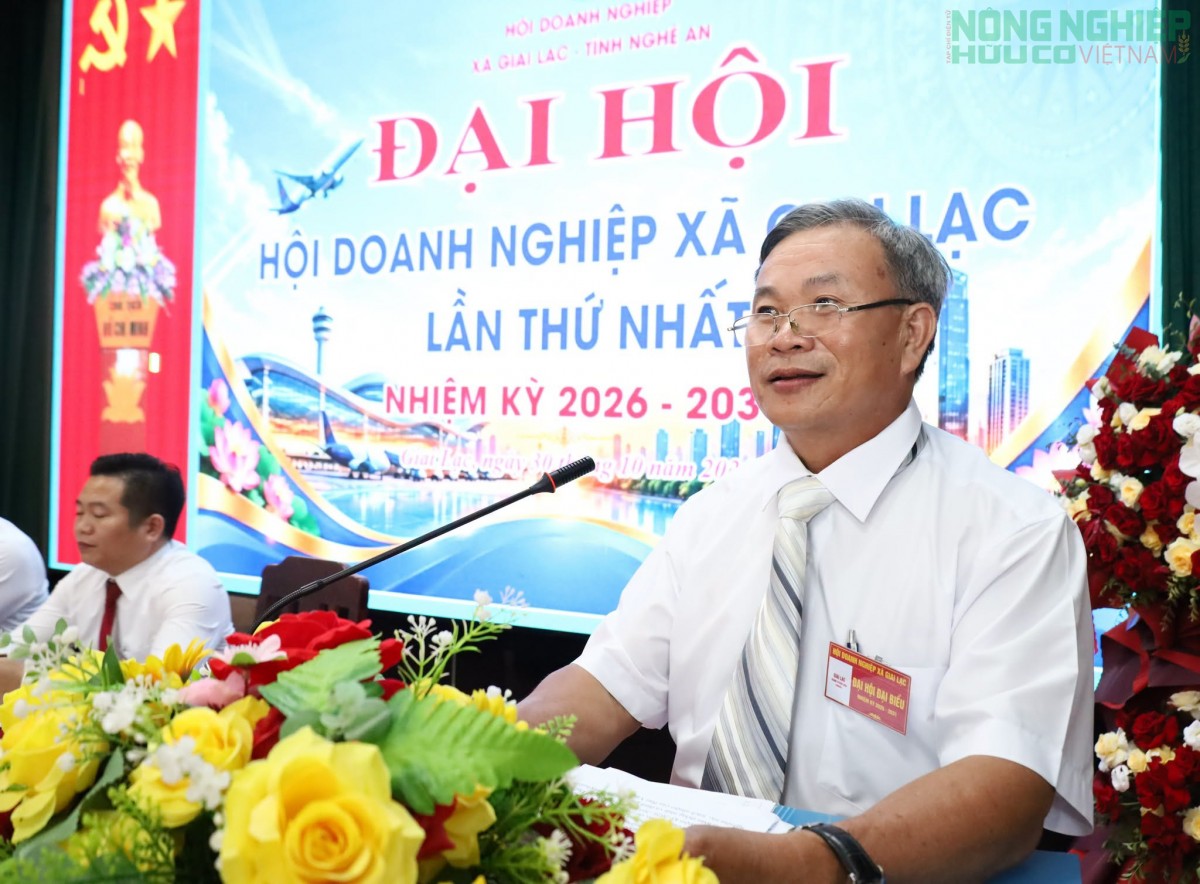 Đại hội Hội Doanh nghiệp xã Giai Lạc lần thứ nhất, nhiệm kỳ 2026 – 2031
