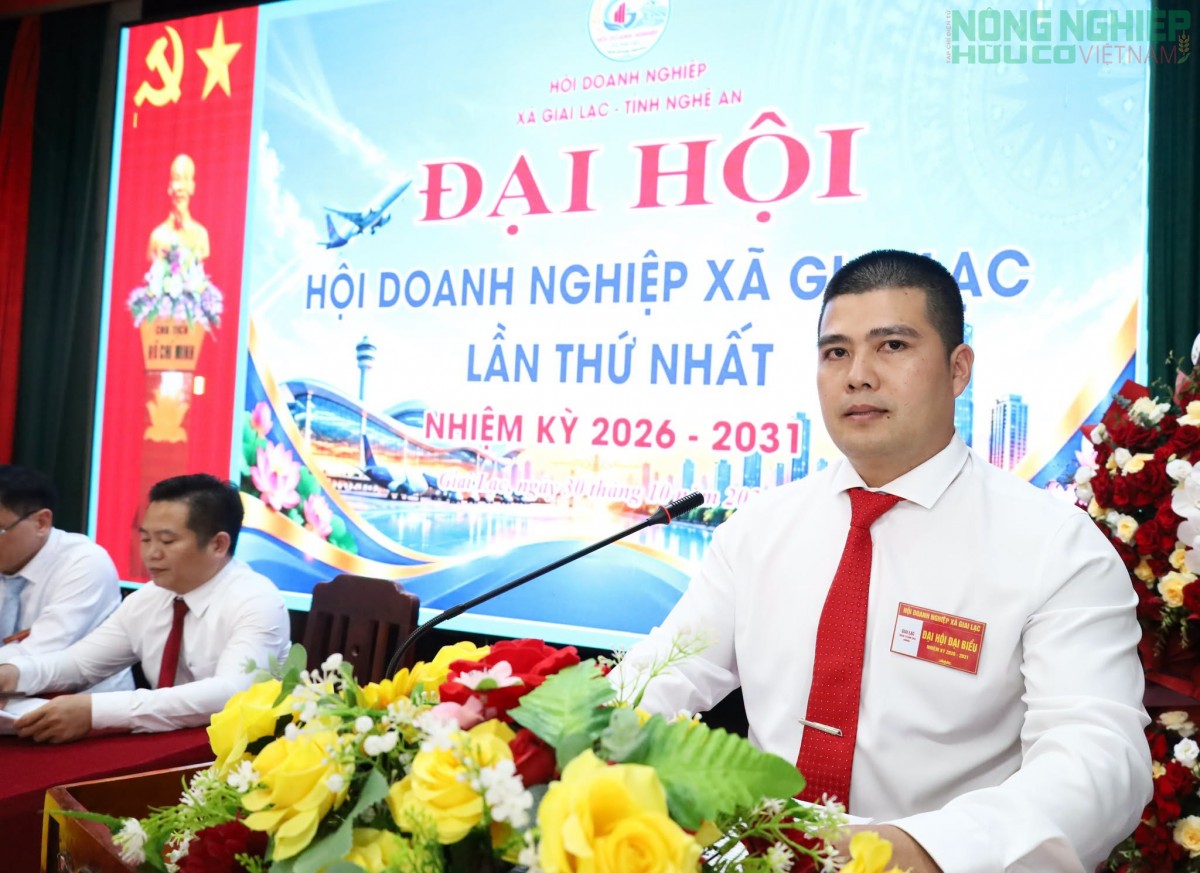 Đại hội Hội Doanh nghiệp xã Giai Lạc lần thứ nhất, nhiệm kỳ 2026 – 2031